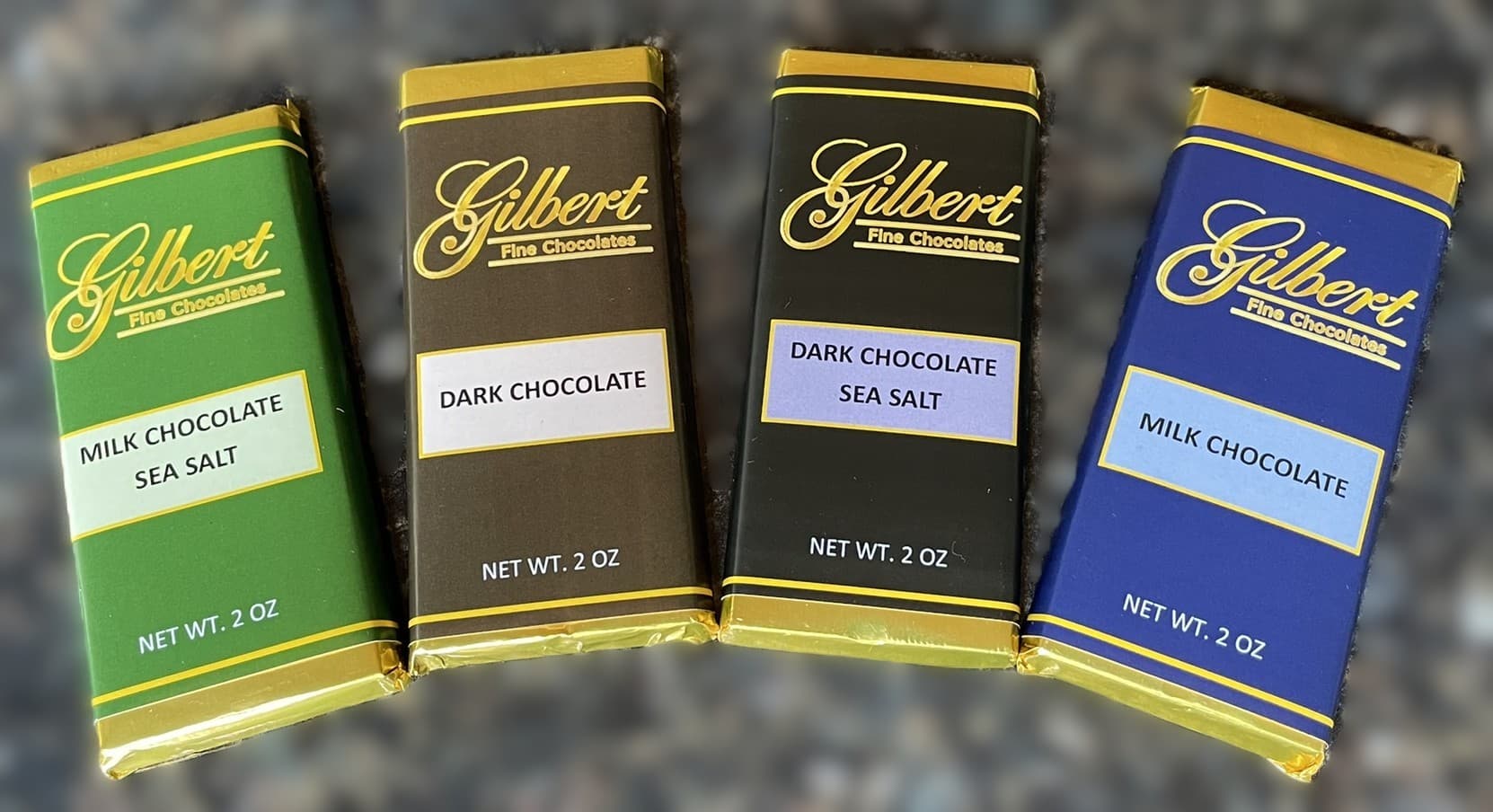 Assorted Gilbert Fine Chocolates candy bars